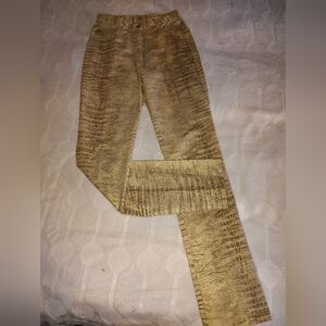 Vintage Cache Croc Print Pants Size 6